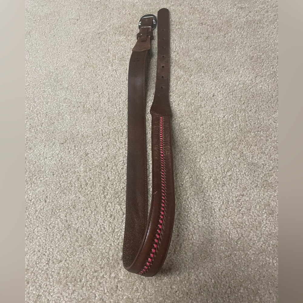 American Eagle Brown and Pink Belt Size M